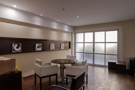 Área Comum - Hall social de apartamento para alugar com 1 quarto, 50m² em Indianópolis, São Paulo