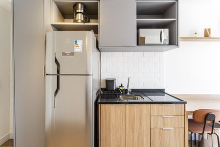 Studio à venda com 25m², 1 quarto e sem vaga Studio à venda com 25m², 1 quarto e sem vagaCozinha