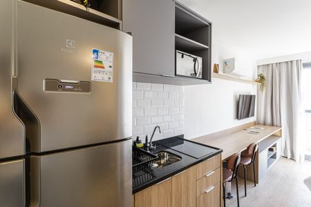 Studio à venda com 25m², 1 quarto e sem vaga Studio à venda com 25m², 1 quarto e sem vagaCozinha
