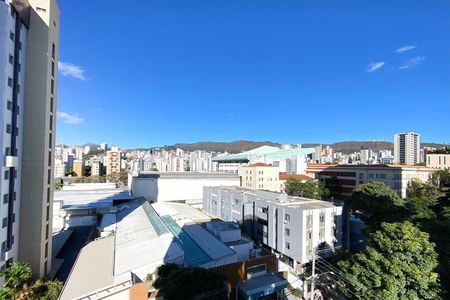 Vista da Sala de apartamento para alugar com 2 quartos, 60m² em São Pedro, Belo Horizonte
