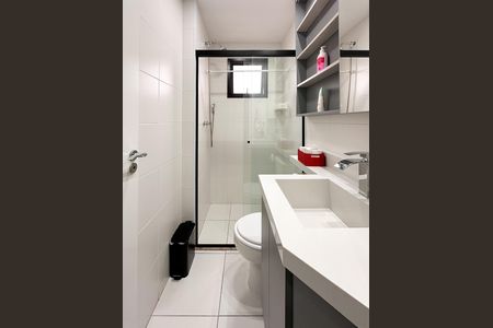 Banheiro Social de apartamento à venda com 2 quartos, 60m² em Centro, São Bernardo do Campo
