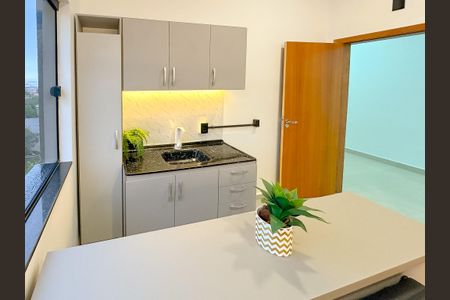 Studio para alugar com 24m², 1 quarto e sem vagaCozinha