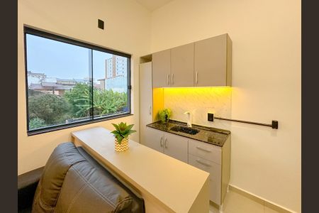 Studio para alugar com 24m², 1 quarto e sem vagaCozinha