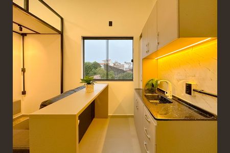 Studio para alugar com 24m², 1 quarto e sem vagaCozinha