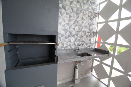 Área comum - Churrasqueira de apartamento para alugar com 2 quartos, 50m² em Jardim Karaíba, Uberlândia