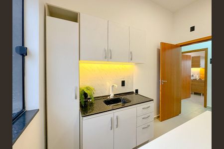 Studio para alugar com 24m², 1 quarto e sem vagaCozinha