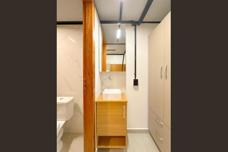 Studio para alugar com 24m², 1 quarto e sem vagaBanheiro