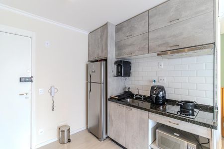 Studio para alugar com 25m², 1 quarto e sem vaga Studio para alugar com 25m², 1 quarto e sem vagaCozinha