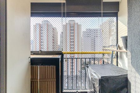 Varanda de kitnet/studio para alugar com 1 quarto, 25m² em Jardim Olinda, São Paulo