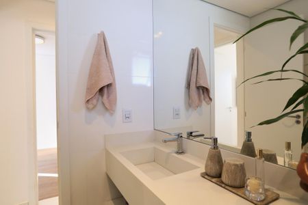 Apartamento à venda com 115m², 2 quartos e 2 vagas Apartamento à venda com 115m², 2 quartos e 2 vagasBanheiro