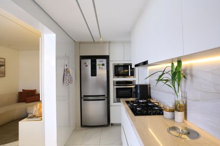 Apartamento à venda com 115m², 2 quartos e 2 vagas Apartamento à venda com 115m², 2 quartos e 2 vagasCozinha e Área de Serviço
