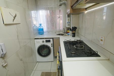 Cozinha de apartamento à venda com 2 quartos, 44m² em Campo Grande, Rio de Janeiro