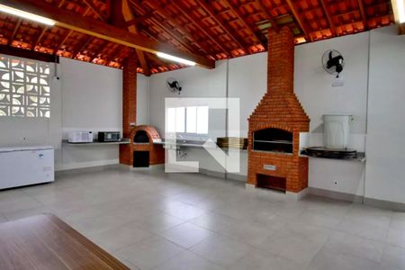 Área comum - Churrasqueira de apartamento à venda com 3 quartos, 76m² em Jardim Henriqueta, Taboão da Serra