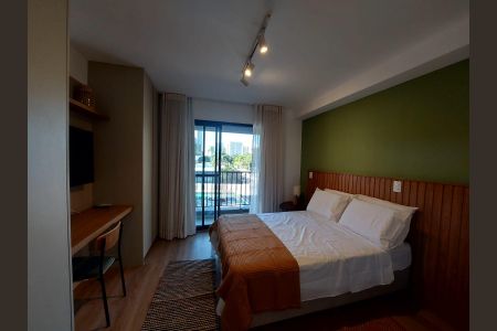 Sala/Quarto de apartamento para alugar com 1 quarto, 22m² em Pinheiros, São Paulo