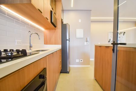 Cozinha de apartamento para alugar com 2 quartos, 66m² em Vila Mariana, São Paulo