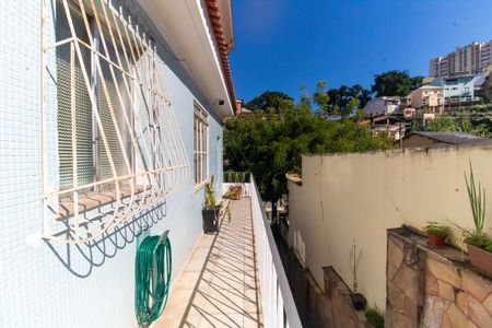 Varanda da Sala de casa à venda com 4 quartos, 100m² em Fátima, Niterói