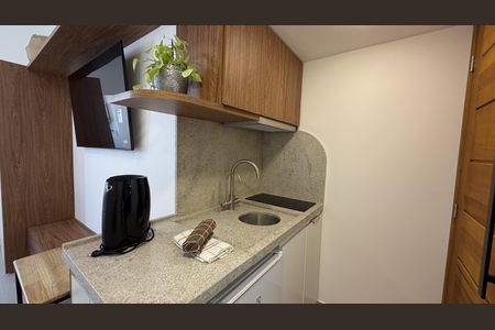Studio à venda com 22m², 1 quarto e sem vaga Studio à venda com 22m², 1 quarto e sem vagaCozinha