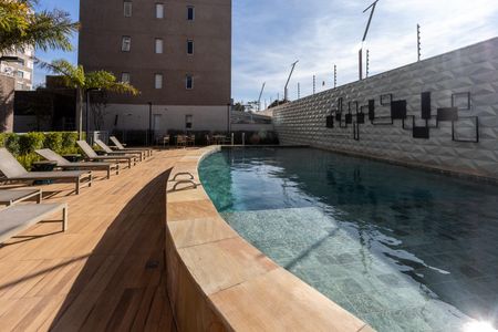 Piscina de apartamento para alugar com 1 quarto, 37m² em Lapa de Baixo, São Paulo