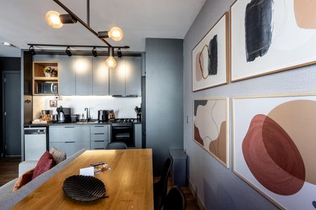 Sala de apartamento para alugar com 1 quarto, 37m² em Lapa de Baixo, São Paulo