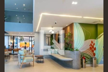Hall de entrada de apartamento para alugar com 1 quarto, 27m² em Rebouças, Curitiba