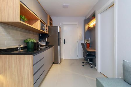 Apartamento para alugar com 27m², 1 quarto e sem vaga Apartamento para alugar com 27m², 1 quarto e sem vagaCozinha