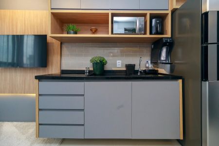 Apartamento para alugar com 27m², 1 quarto e sem vaga Apartamento para alugar com 27m², 1 quarto e sem vagaCozinha