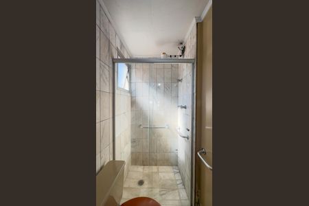 Banheiro da Suíte de apartamento à venda com 1 quarto, 33m² em Santo Amaro, São Paulo