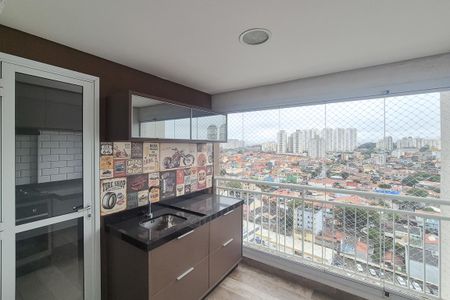Varanda da Sala de apartamento à venda com 2 quartos, 69m² em Centro, São Bernardo do Campo