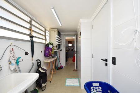 lavanderia de apartamento à venda com 3 quartos, 117m² em Pinheiros, São Paulo