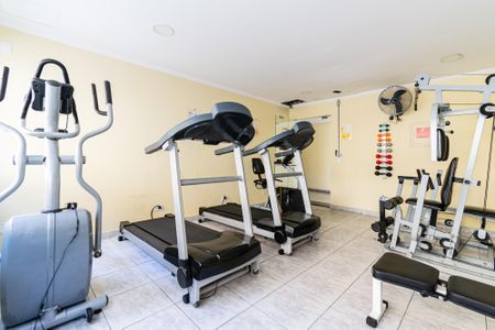 Área comum - Academia de apartamento à venda com 2 quartos, 60m² em Vila Mascote, São Paulo
