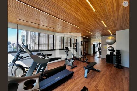 Área comum - Academia de kitnet/studio à venda com 1 quarto, 21m² em Indianópolis, São Paulo