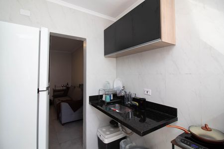 Cozinha de apartamento à venda com 2 quartos, 60m² em Jardim Valeria, Guarulhos
