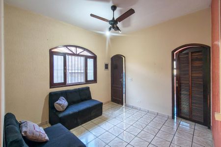 Sala de casa para alugar com 2 quartos, 100m² em Jardim Imperador, Praia Grande