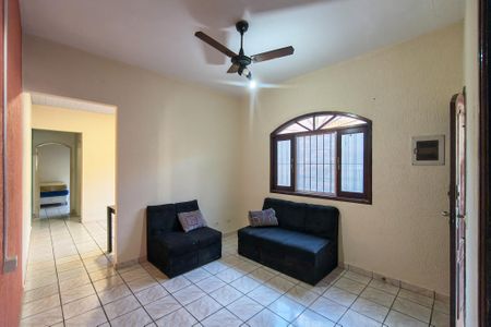 Sala de casa para alugar com 2 quartos, 100m² em Jardim Imperador, Praia Grande