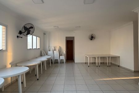 Área comum - Churrasqueira de apartamento para alugar com 2 quartos, 96m² em Embaré, Santos