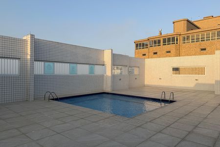 Área comum - Piscina de apartamento para alugar com 2 quartos, 96m² em Embaré, Santos