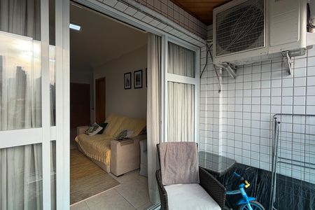 Varanda da Sala de apartamento para alugar com 2 quartos, 96m² em Embaré, Santos