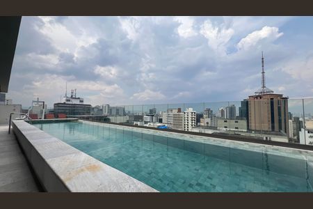 Studio para alugar com 23m², 1 quarto e sem vaga Studio para alugar com 23m², 1 quarto e sem vagaPiscina