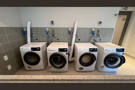 Studio para alugar com 23m², 1 quarto e sem vaga Studio para alugar com 23m², 1 quarto e sem vagaLavanderia