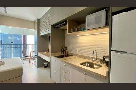 Studio para alugar com 23m², 1 quarto e sem vaga Studio para alugar com 23m², 1 quarto e sem vagaCozinha