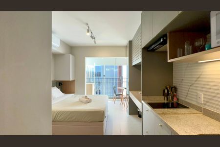 Studio para alugar com 23m², 1 quarto e sem vaga Studio para alugar com 23m², 1 quarto e sem vagaCozinha