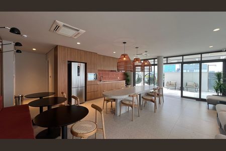 Studio para alugar com 23m², 1 quarto e sem vaga Studio para alugar com 23m², 1 quarto e sem vagaSalão de Festas