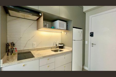 Studio para alugar com 23m², 1 quarto e sem vaga Studio para alugar com 23m², 1 quarto e sem vagaCozinha