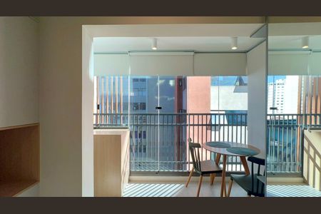 Studio para alugar com 23m², 1 quarto e sem vaga Studio para alugar com 23m², 1 quarto e sem vagaVaranda