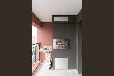 Varanda da Sala de apartamento para alugar com 2 quartos, 63m² em Jardim Independência (são Paulo), São Paulo