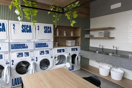 Apartamento para alugar com 24m², 1 quarto e sem vaga Apartamento para alugar com 24m², 1 quarto e sem vagaLavanderia