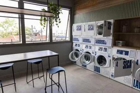Apartamento para alugar com 24m², 1 quarto e sem vaga Apartamento para alugar com 24m², 1 quarto e sem vagaLavanderia