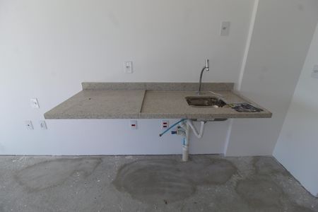 Studio à venda com 45m², 1 quarto e sem vagaCozinha