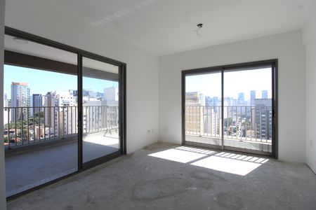 Studio à venda com 45m², 1 quarto e sem vagaSala/Quarto