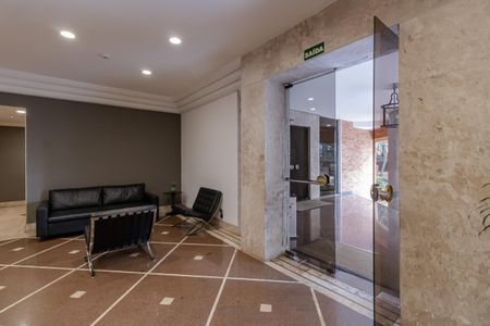Área Comum - Hall Social de apartamento para alugar com 1 quarto, 42m² em Vila Nova Conceição, São Paulo